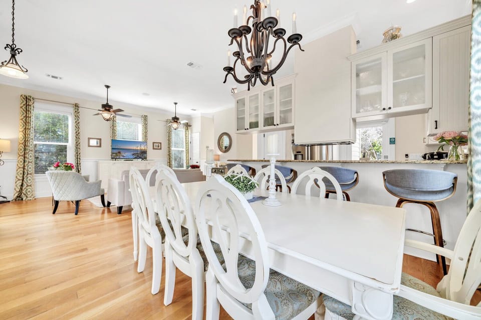 Large dining table