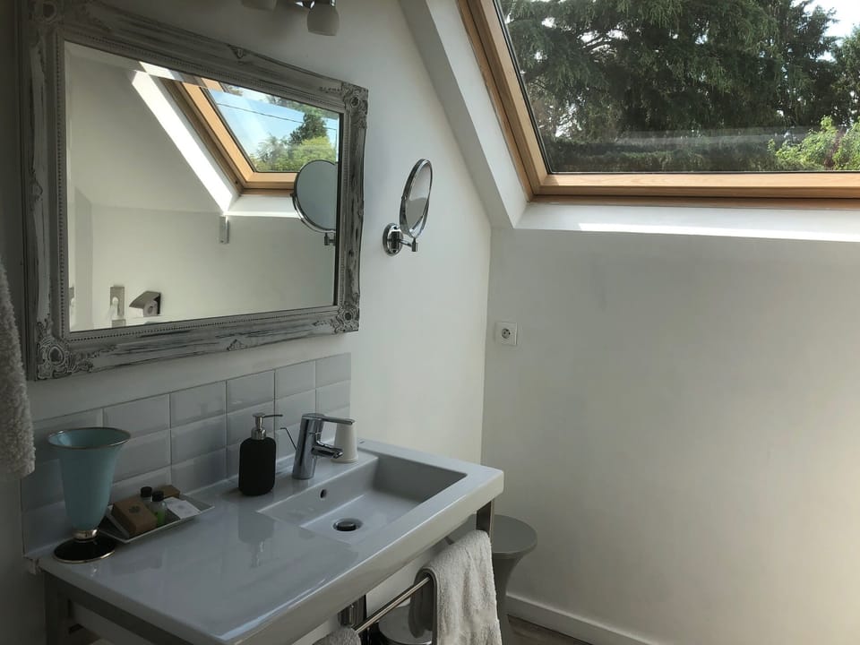 Comfort Room | Bathroom | Shower, rainfall showerhead, free toiletries, hair dryer