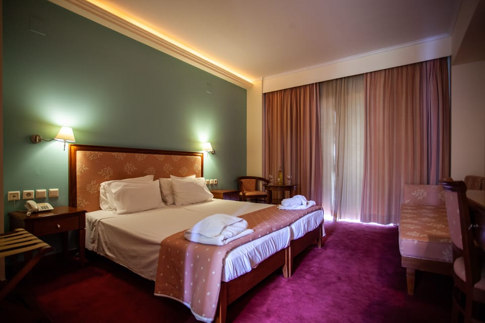 Deluxe Double Room, City View | Soundproofing, free WiFi, bed sheets