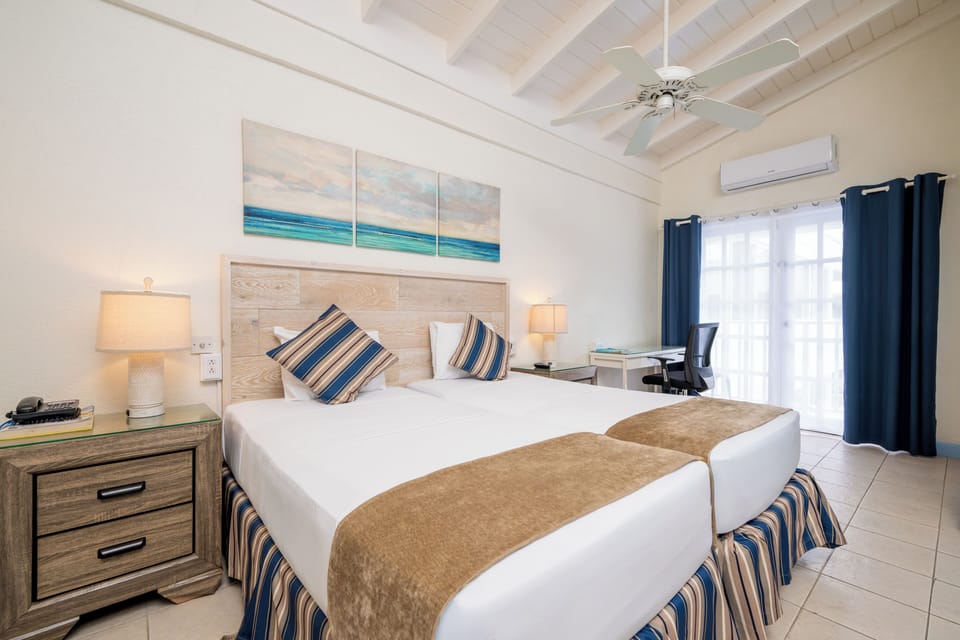 In-room safe, desk, iron/ironing board (on request), cribs (surcharge)
