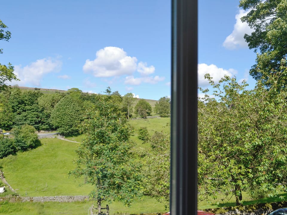 Rural view from the double bedroom | Brambledene, Hebden, near Grassington