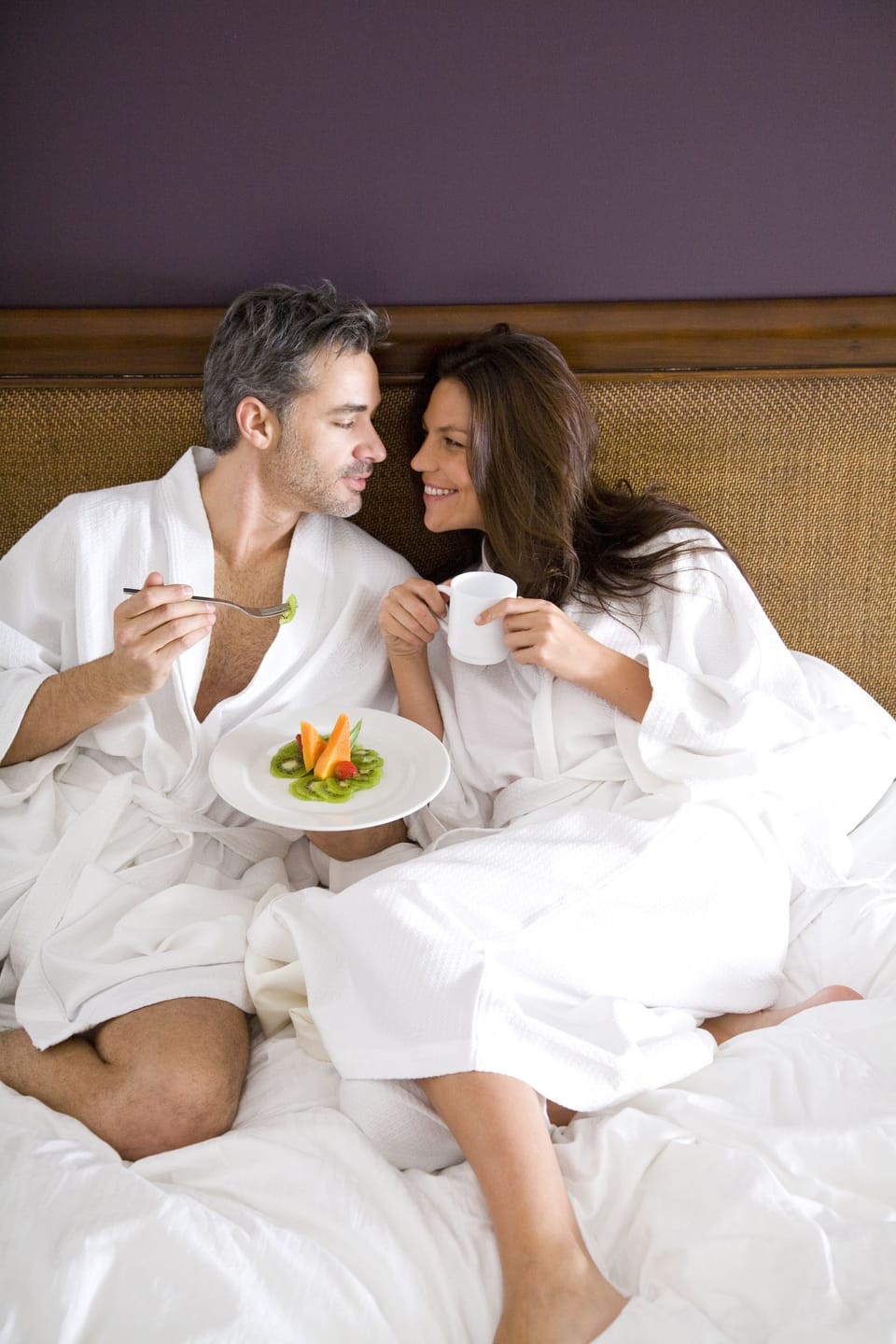 Premium bedding, down comforters, free minibar, in-room safe