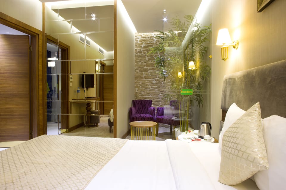 Economy Double Room | Living area | LCD TV