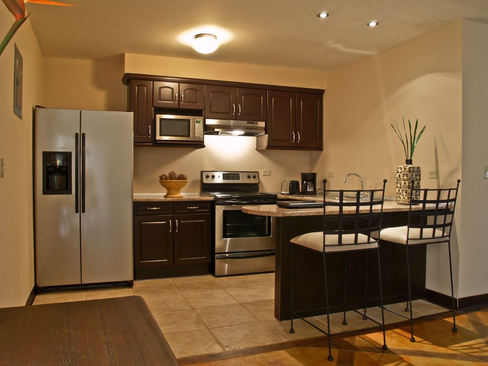 Shared microwave, griddle
