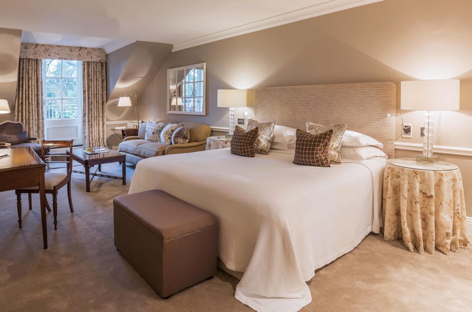 Premium bedding, minibar, in-room safe, desk