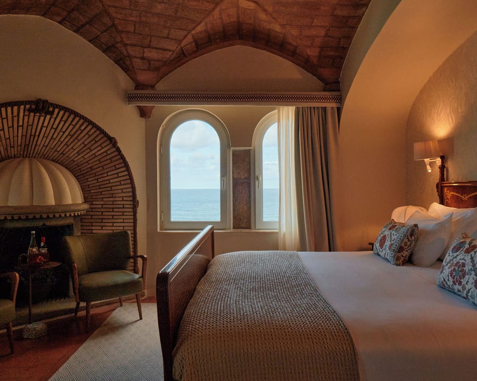 Junior Double Room, Balcony, Ocean View | Minibar, in-room safe, desk, laptop workspace