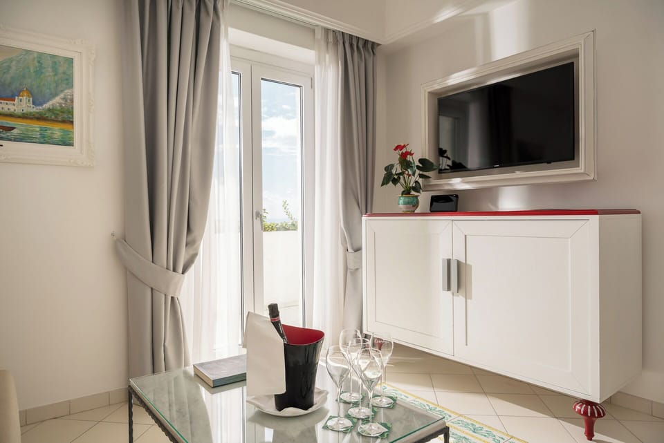 Family Suite, 2 Bedrooms, Balcony, Sea View | Premium bedding, down comforters, minibar, in-room safe