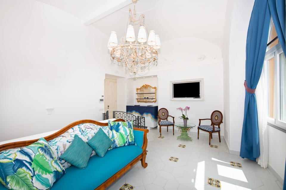Family Suite, 4 Bedrooms, Annex Building, outside the main hotel | Living area | 40-inch LCD TV with satellite channels, TV, Netflix
