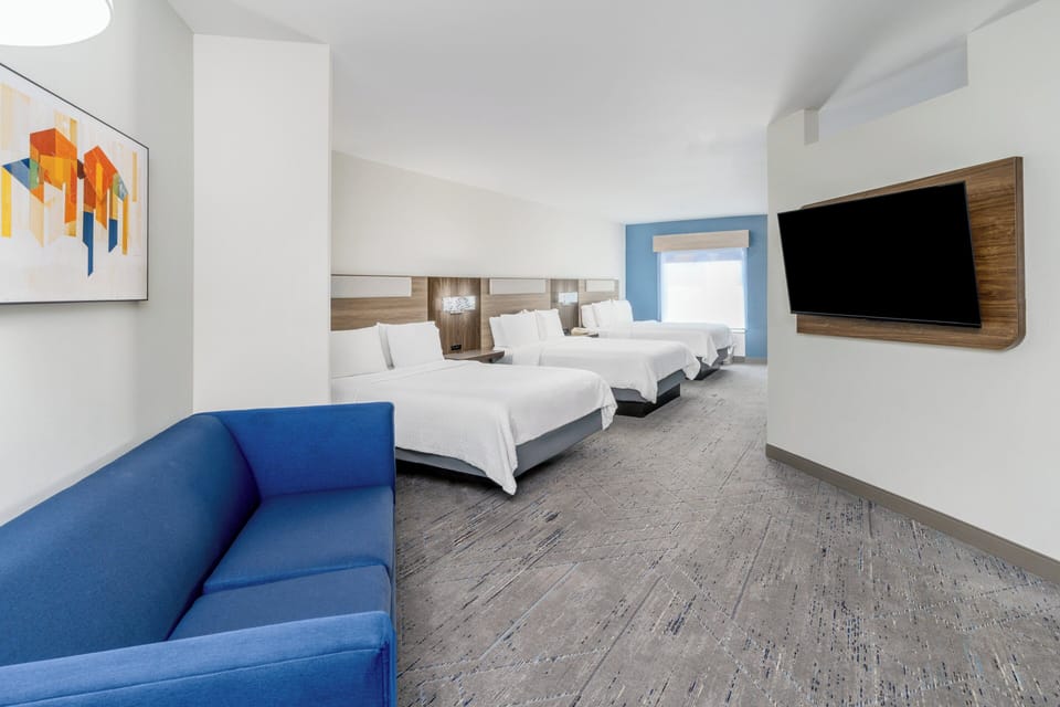 Suite, Multiple Beds, Accessible (Communications Accessible) | In-room safe, blackout drapes, iron/ironing board