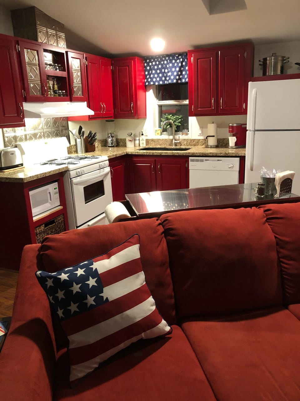 Kitchen area of Great Room.