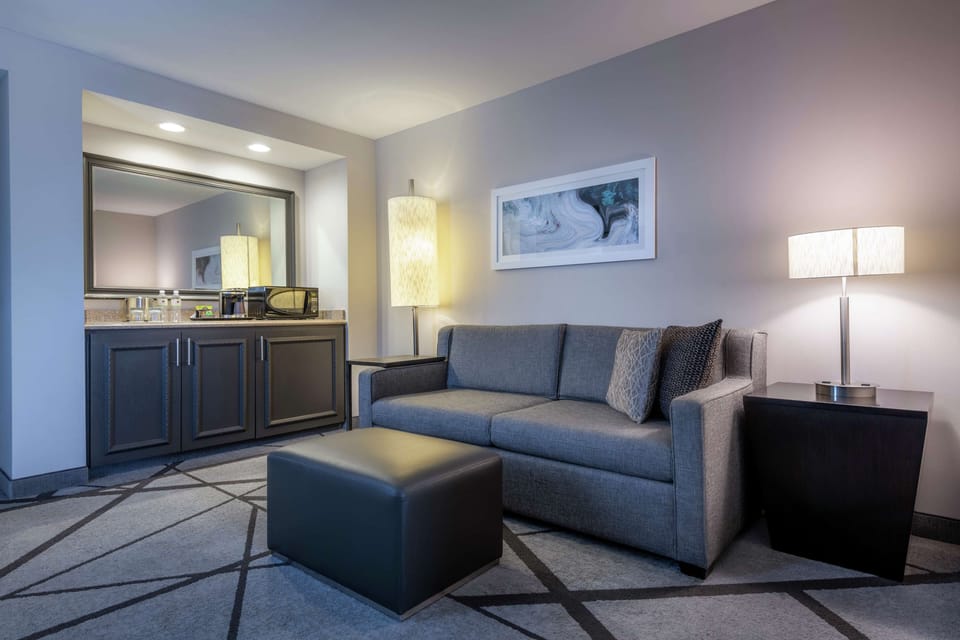 In-room safe, desk, laptop workspace, iron/ironing board