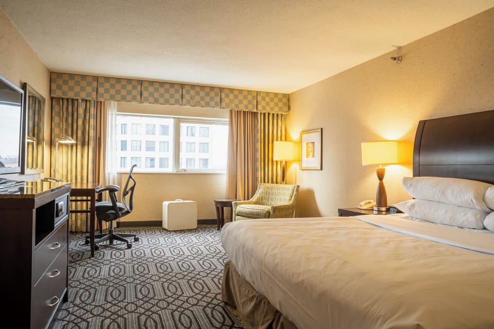 In-room safe, desk, blackout drapes, iron/ironing board