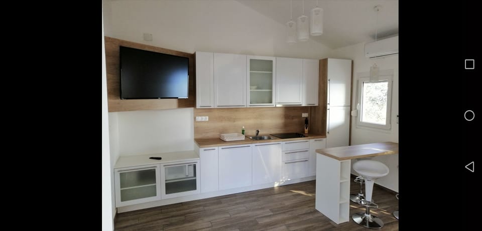 Private kitchen | Fridge, microwave, oven, stovetop