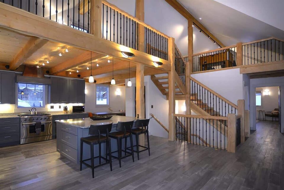 Fantastic Wood and Iron Work In The Home