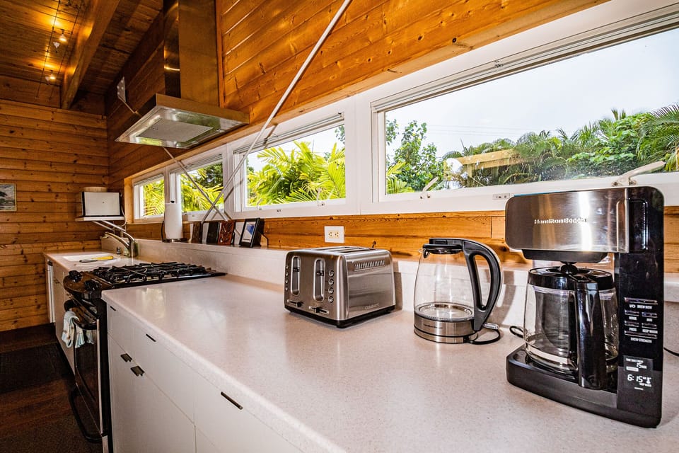 Well equipped kitchen at Hale Ohai