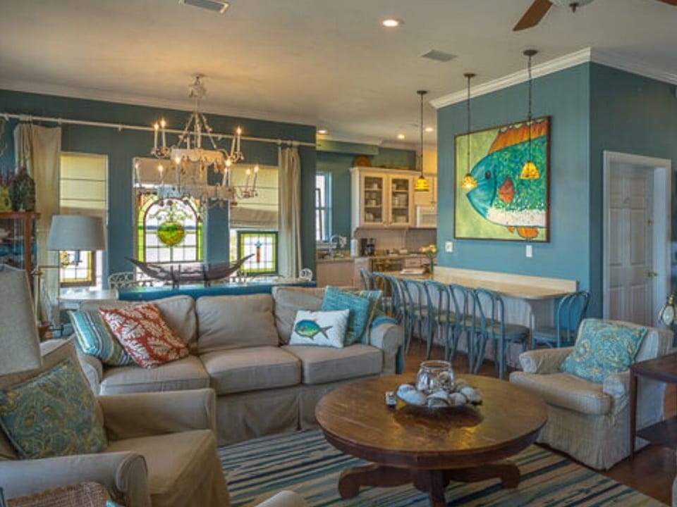 Second floor living area