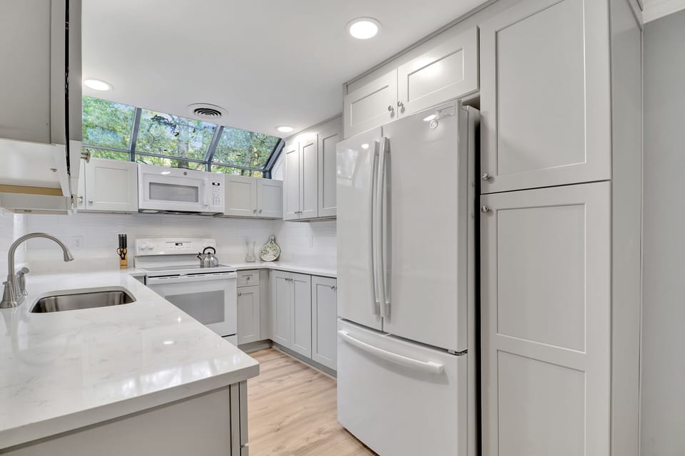 Newly remodeled kitchen