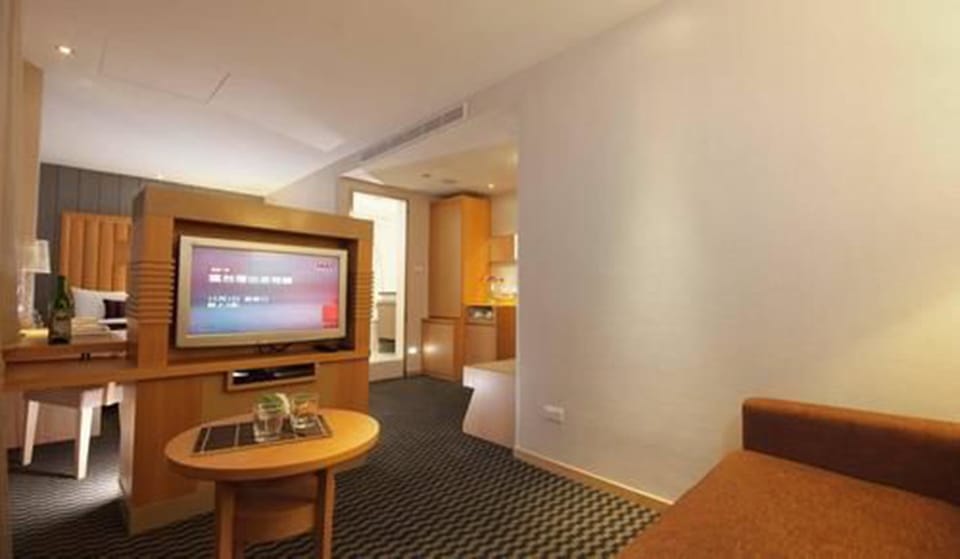 LCD TV, DVD player, toys