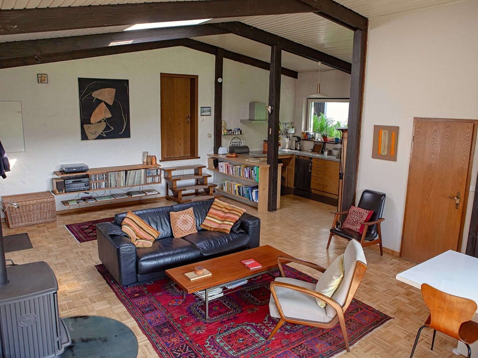 House | Living area | Fireplace