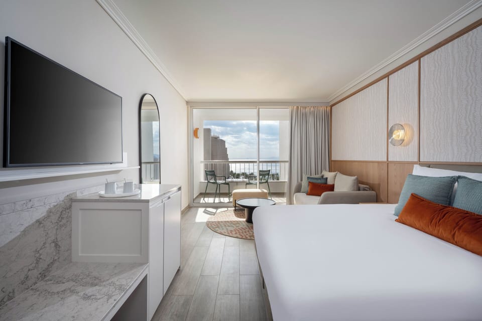 Renovated Deluxe Room with hotel's lawns View | View from room