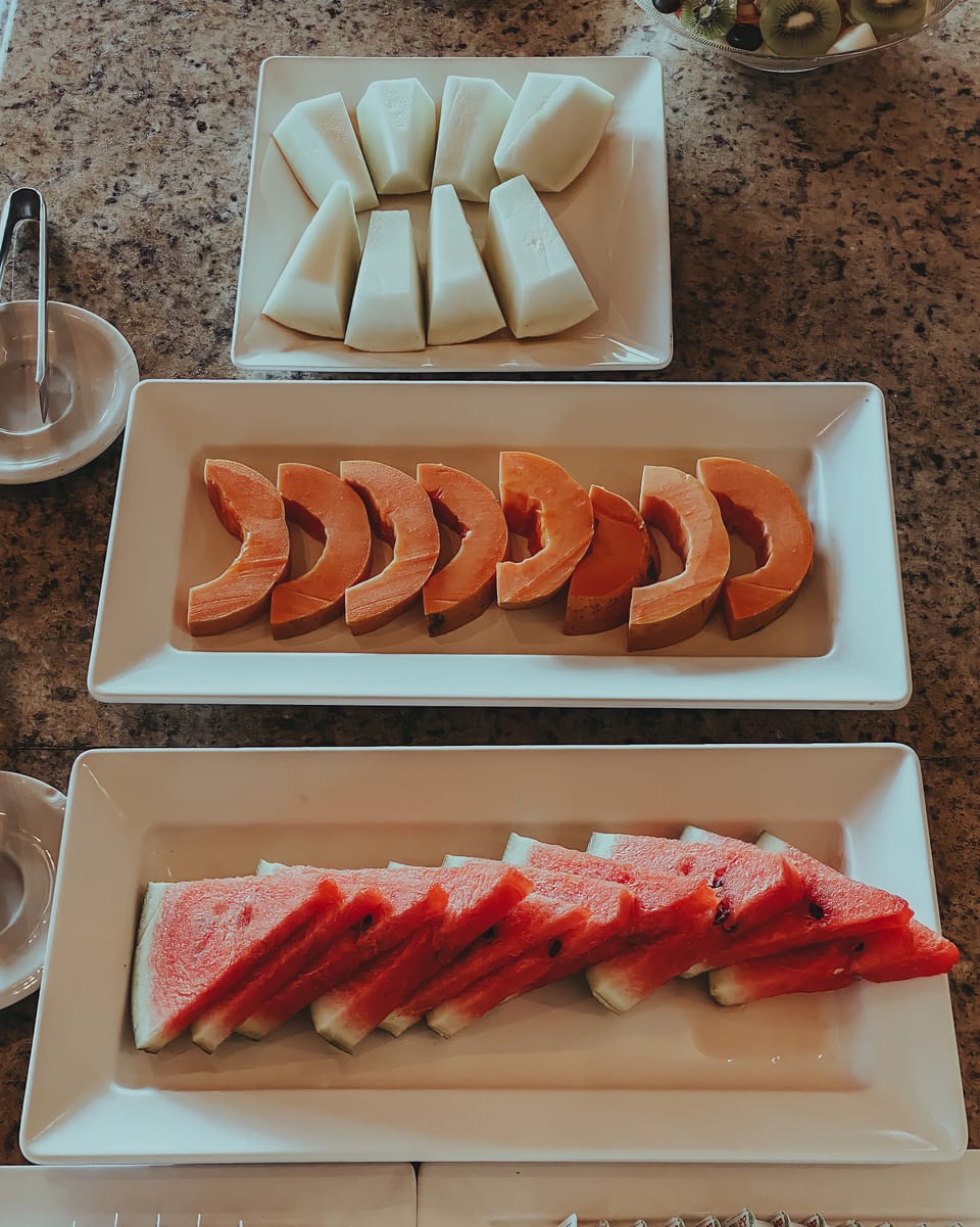 Breakfast buffet