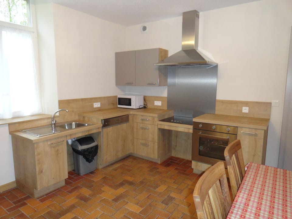 Shared fridge, shared microwave, highchair