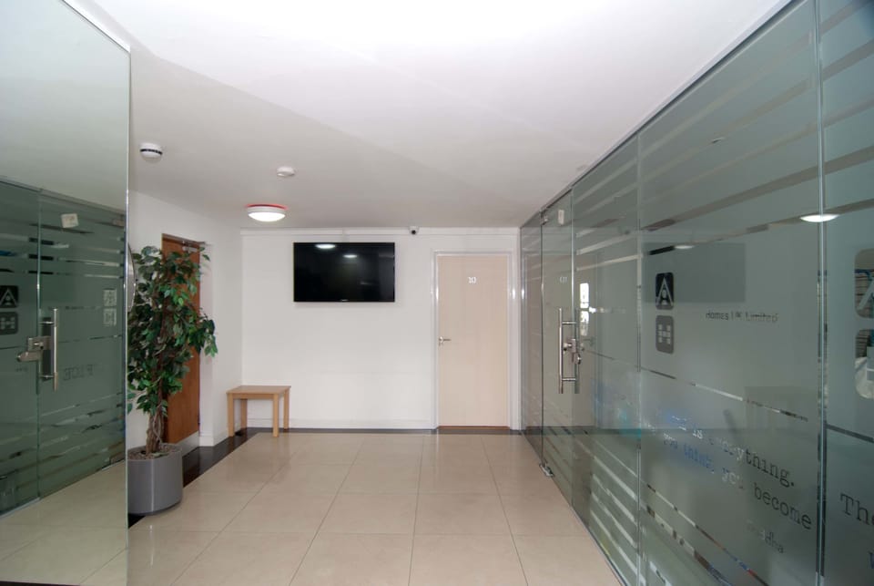 Interior entrance