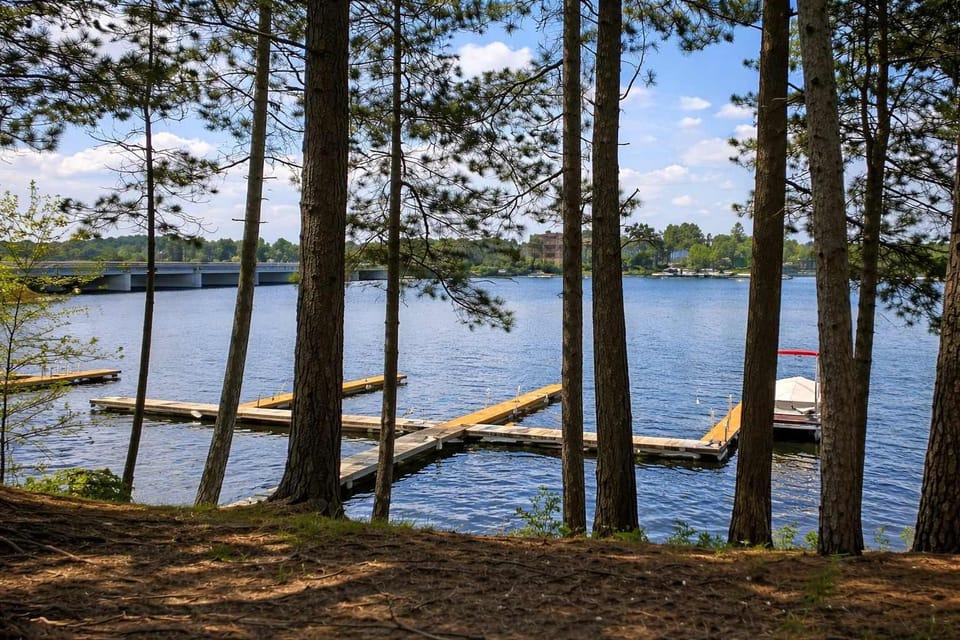 Dock not included with rental