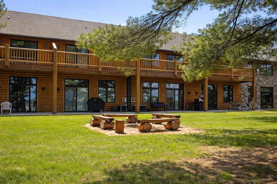 Shared fire pit
