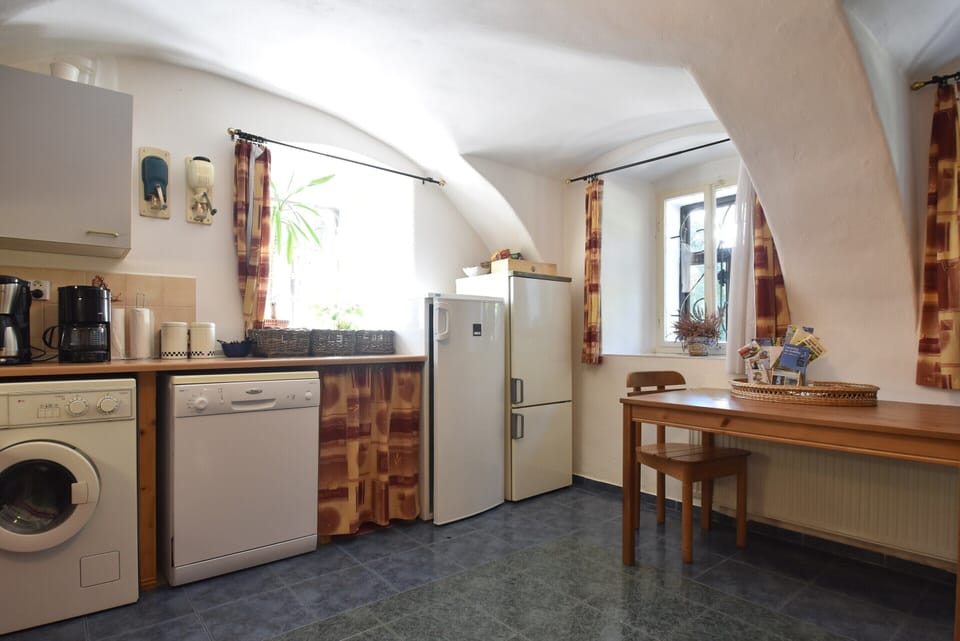 House | Private kitchen | Fridge, highchair