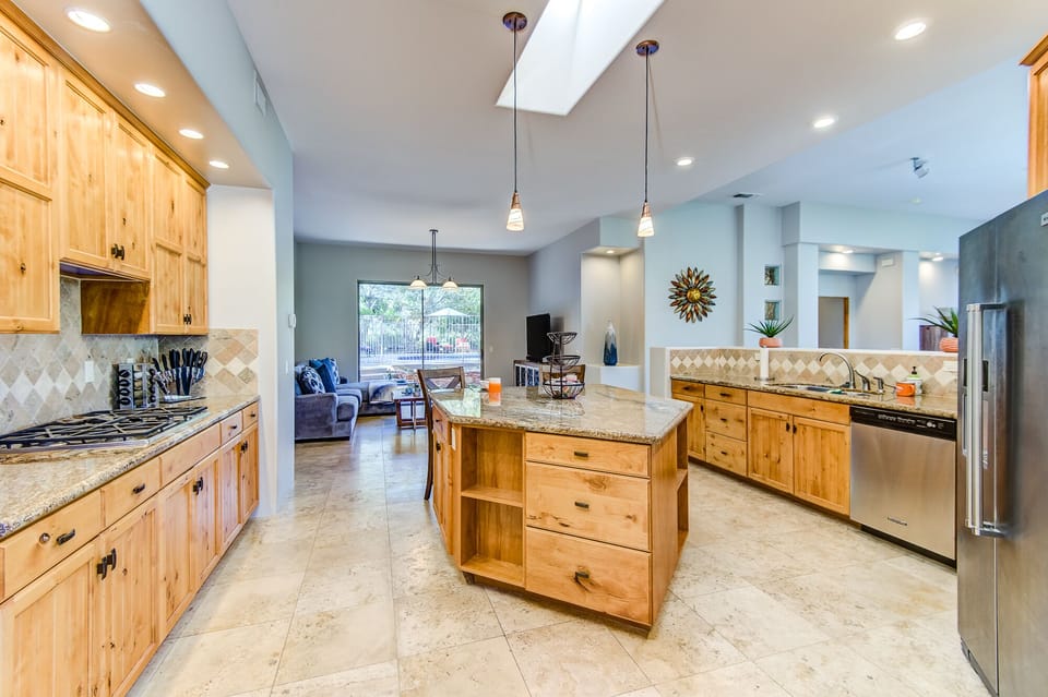 Massive Kitchen with a Center Island