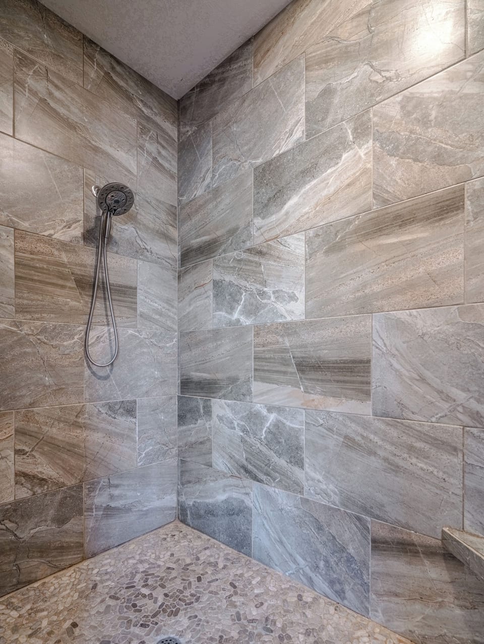 Master walk-in shower