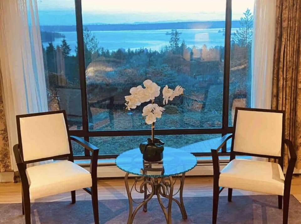 Ocean view from master bedroom (main floor)