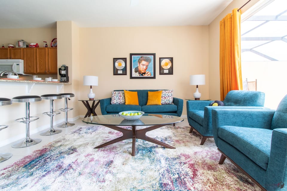 Comfortable casual seating • And a little bit of 1950's Rock & Roll