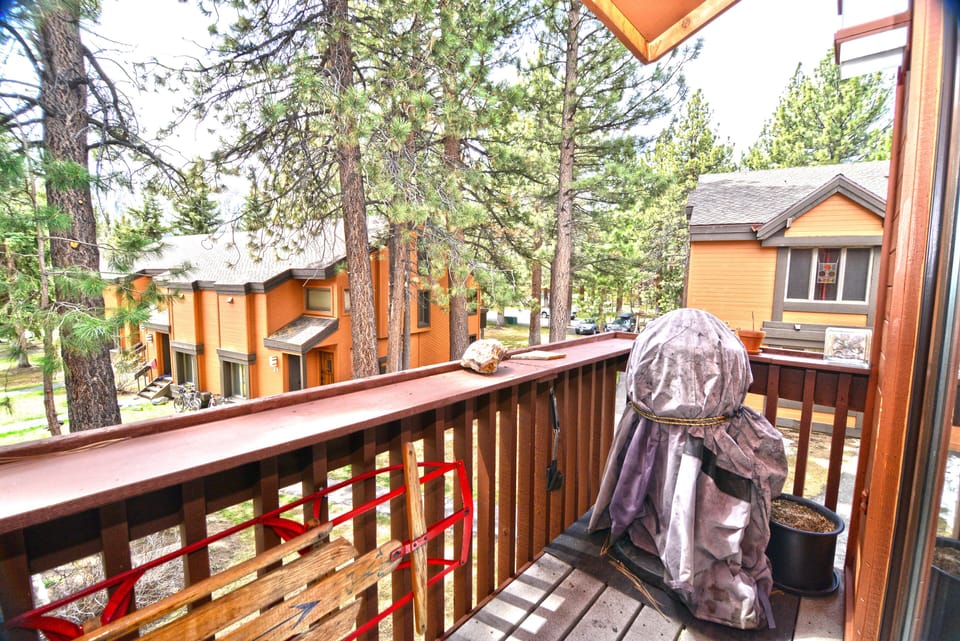 Balcony with BBQ