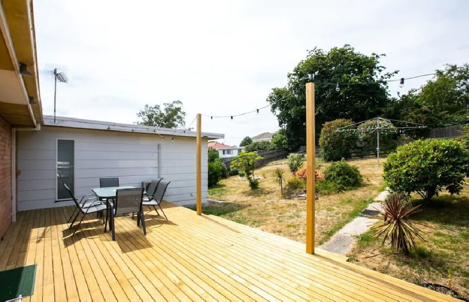 Beautiful bbq area