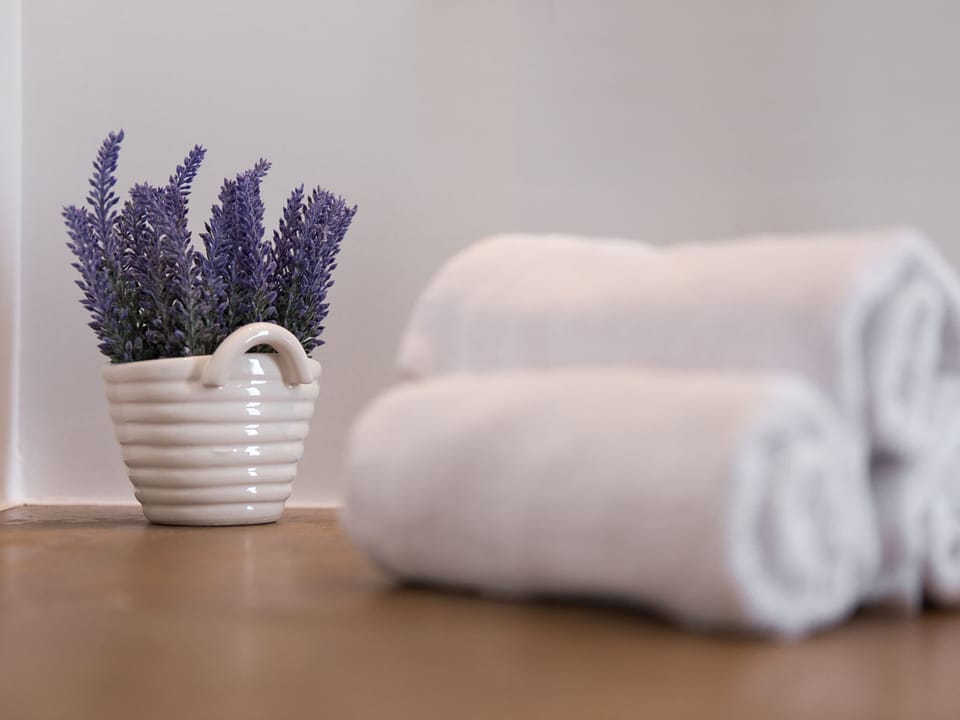 Villa | Bathroom | Hair dryer, shampoo
