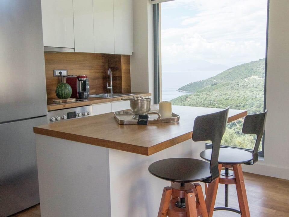 Villa | Private kitchen | Highchair, cookware/dishes/utensils