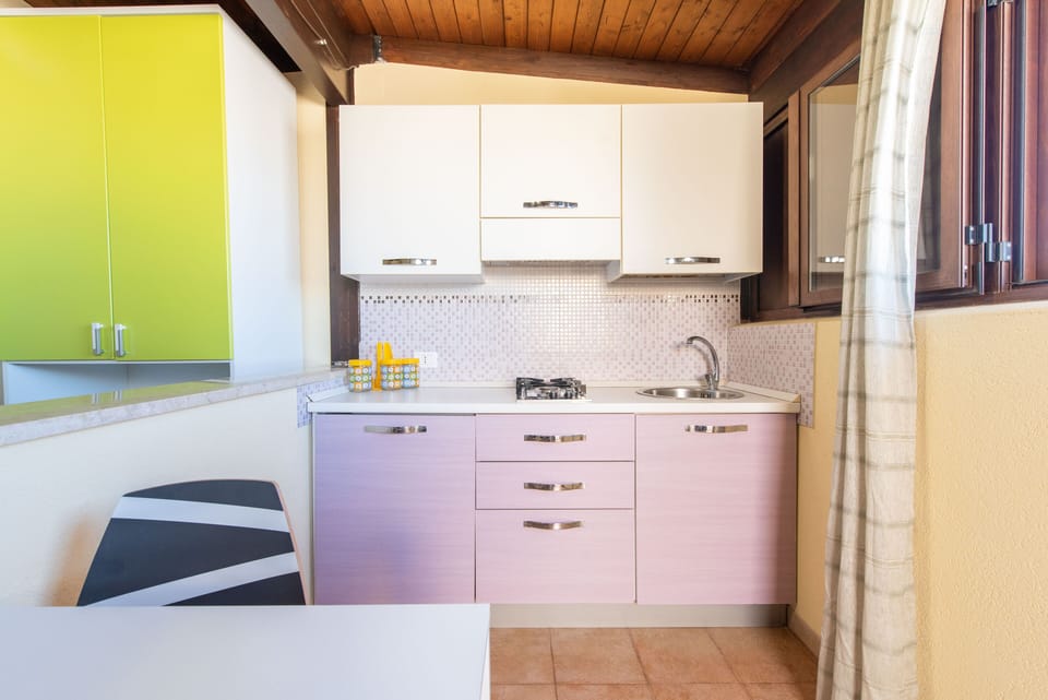 Monolocale Economy, piano elevato | Private kitchen