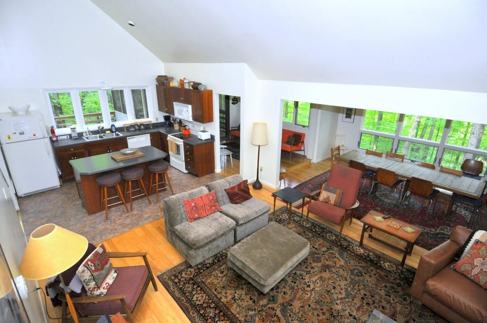 House, Multiple Beds (Black Forest - 5 Bedroom Escape) | Living area | Fireplace