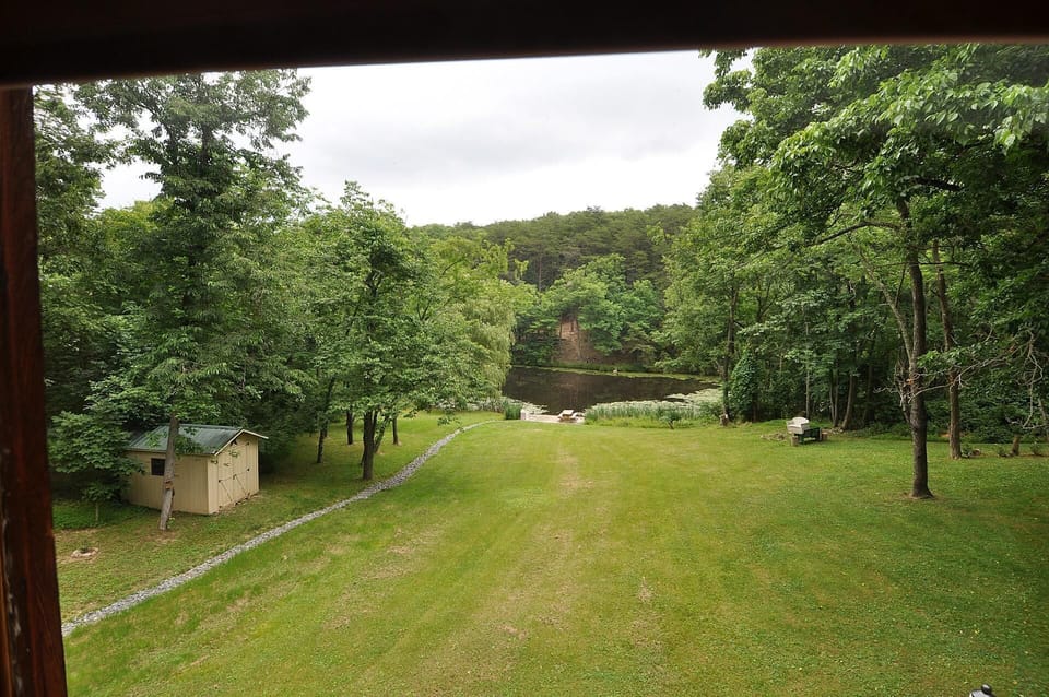 Cabin, Multiple Beds (Pondview Cabin - Log Cabin Retreat) | Property grounds