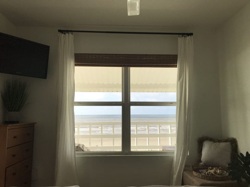 Wake up to this view! Sleeps three with picture windows and sleeper ottoman