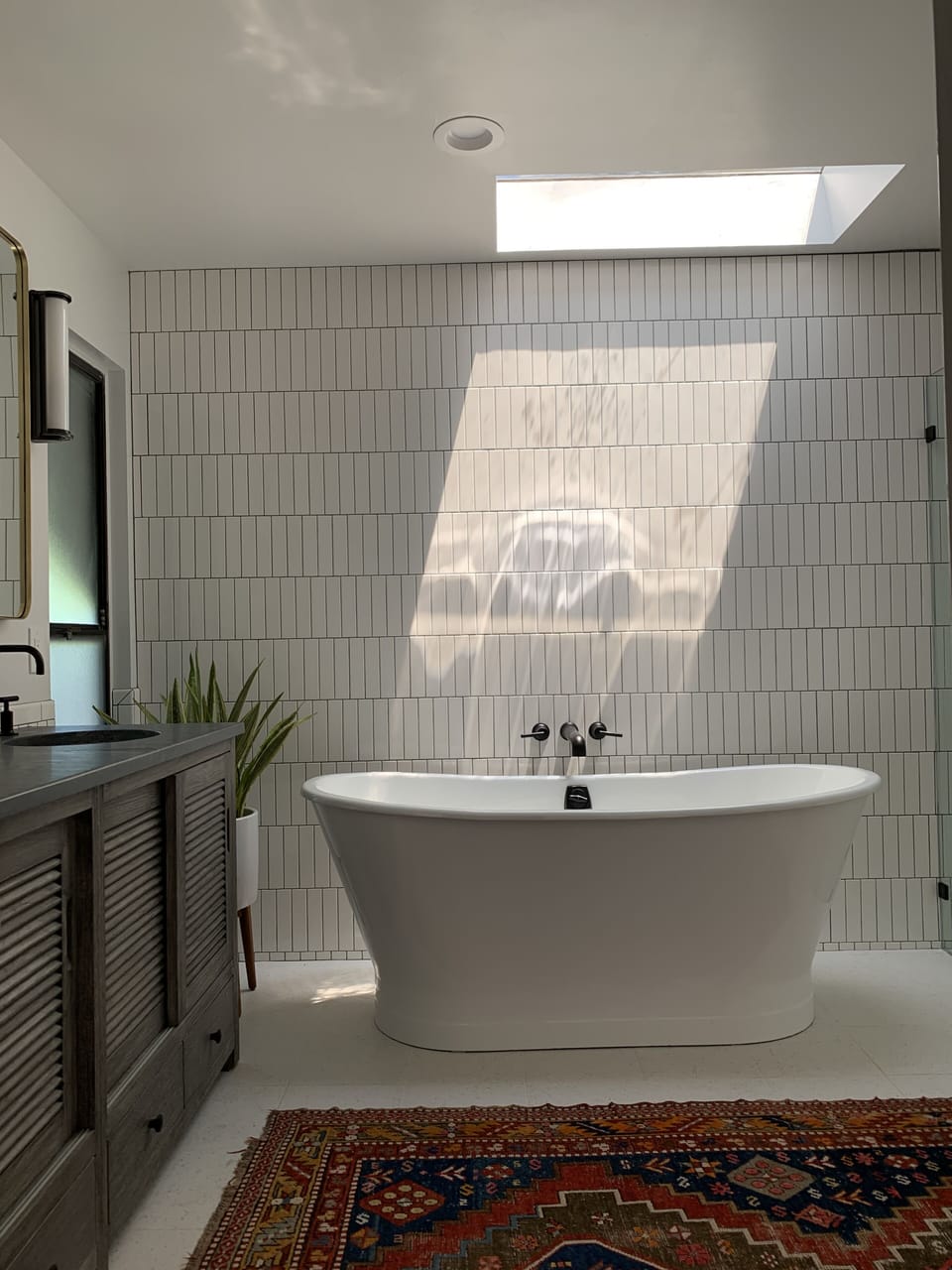 Master Bath from doorway