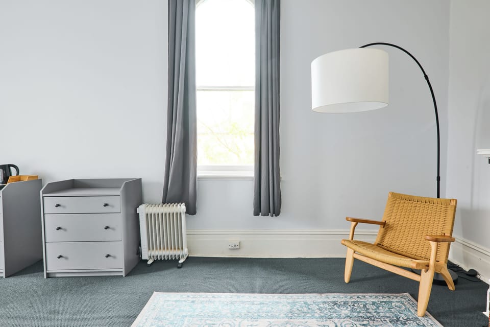 Economy Quadruple Room, Shared Bathroom | Iron/ironing board, bed sheets