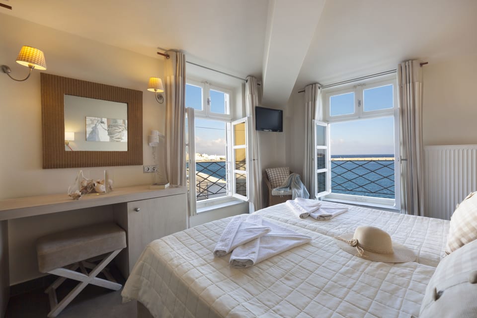 Standard Room, Sea View | In-room safe, soundproofing, iron/ironing board, free cribs/infant beds