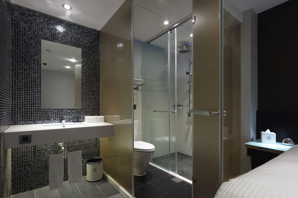 Standard Double Room | Bathroom | Shower, free toiletries, hair dryer, slippers