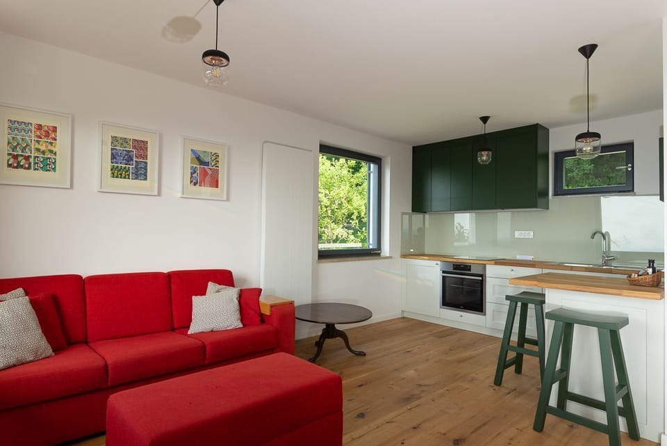 Elipa House - living area and kitchen