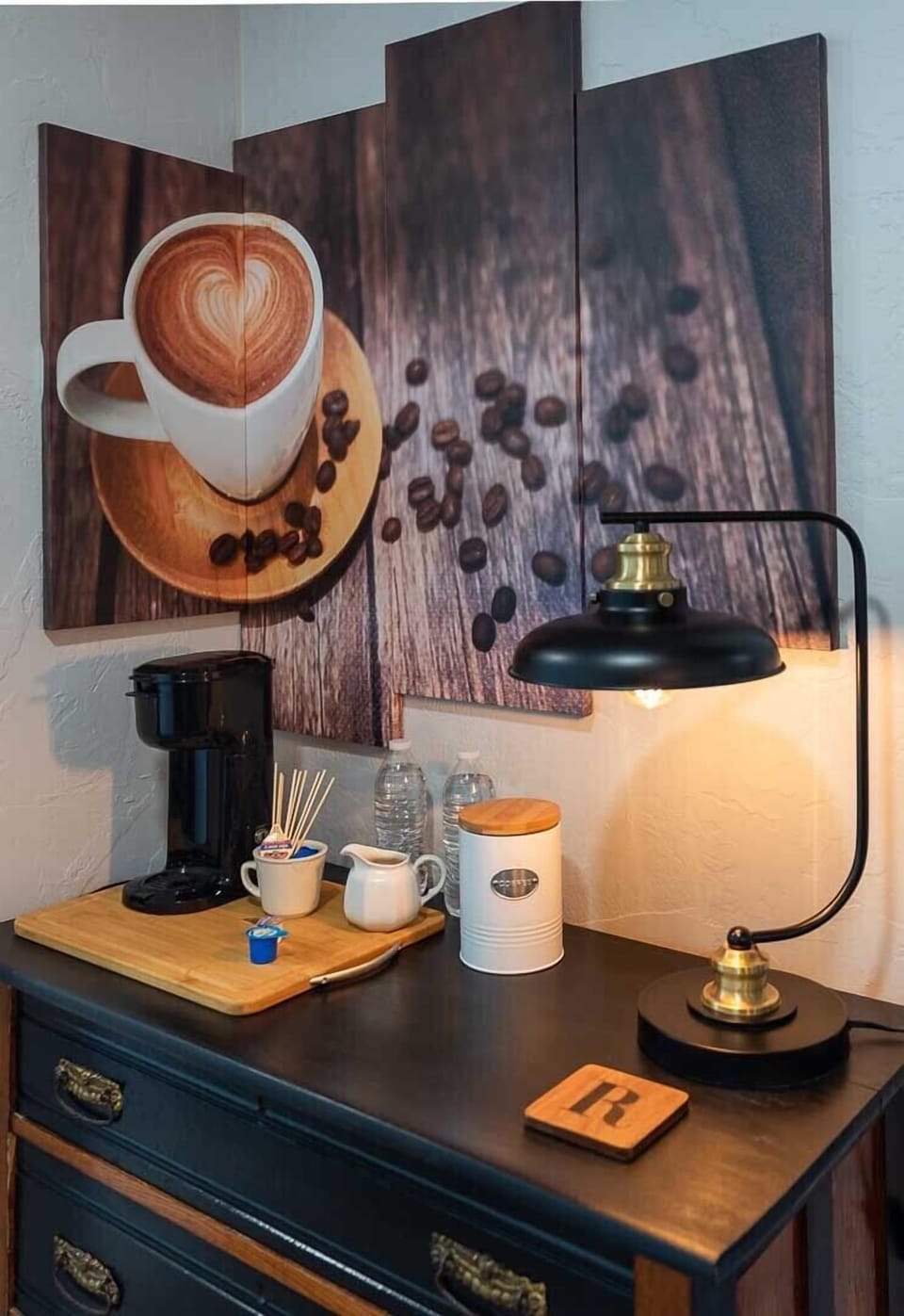 Enjoy your morning coffee, and our amazing view, with the in-room coffee bar.