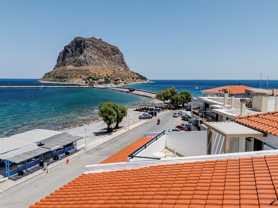 Superior Double Room, Sea View | Terrace/patio