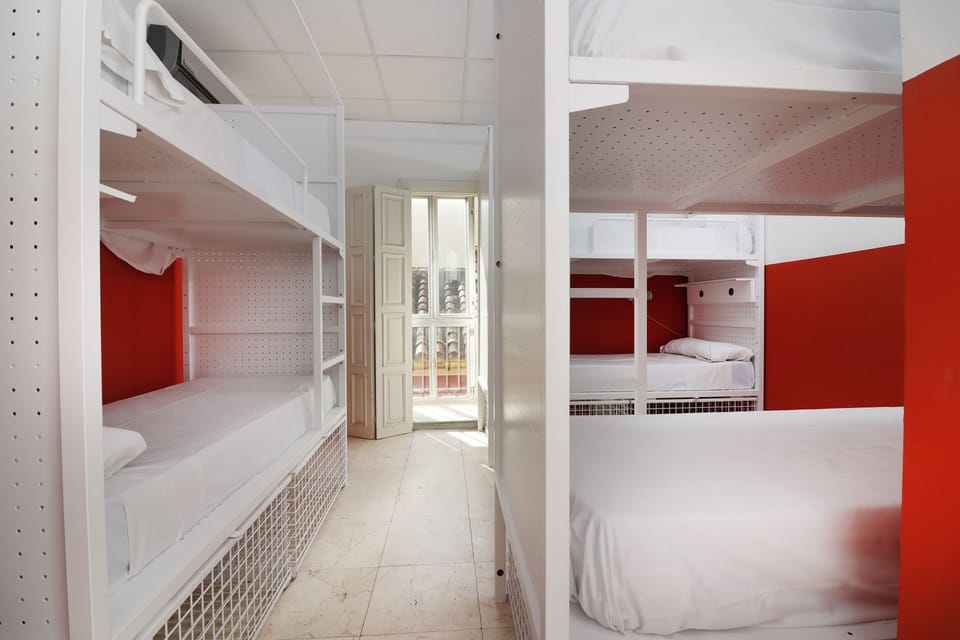 Shared Dormitory, Mixed Dorm, Shared Bathroom (1 bed in a dormitory up to 8 people) | Individually decorated, individually furnished, free WiFi, bed sheets